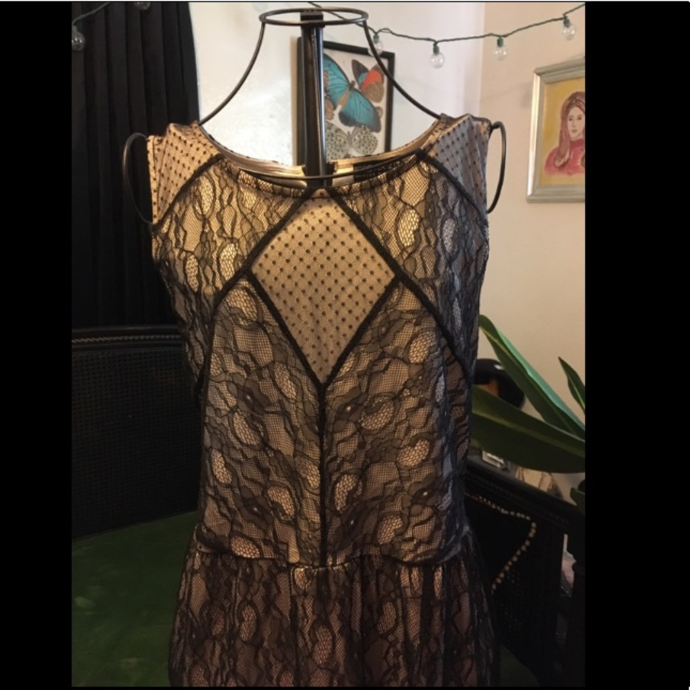 lacy forever 21 plus dress
